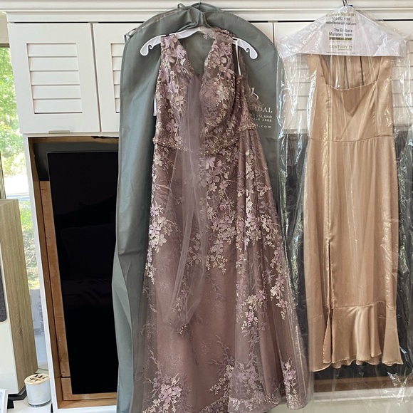 Mother of bride dress + shall used once - Picture 4 of 4